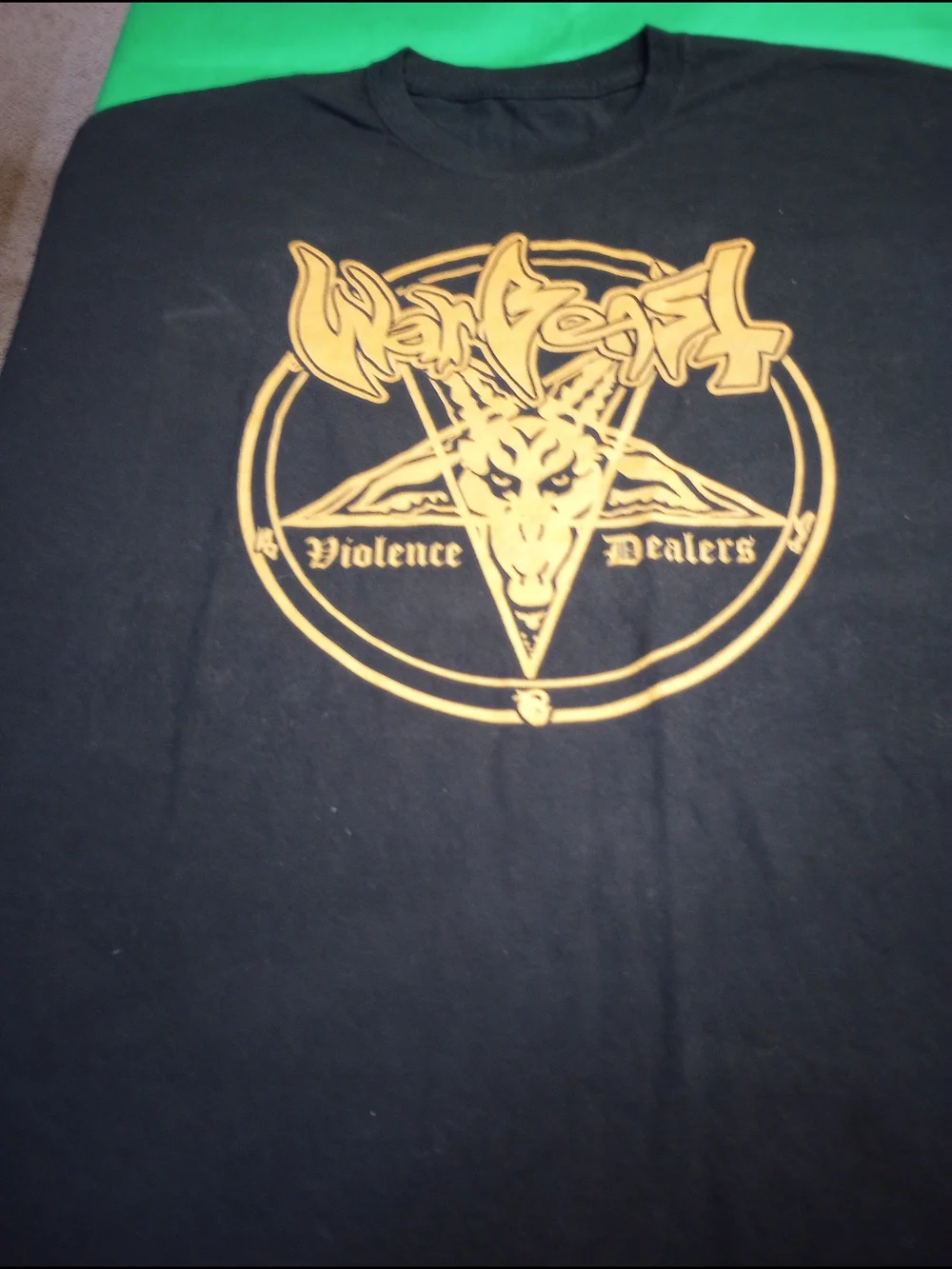 War Beast 'Violence Dealers' Black Graphic Tee Size 2XL - Picture 3 of 3